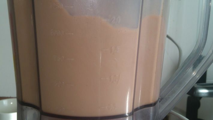 Receita de café gelado no liquidificador