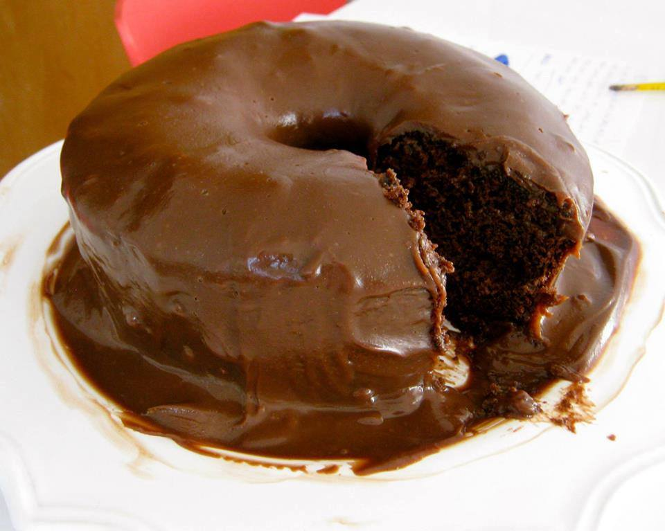 Receita de bolo de chocolate no liquidificador