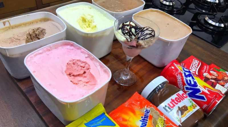 5 receitas de sorvetes com apenas 3 ingredientes