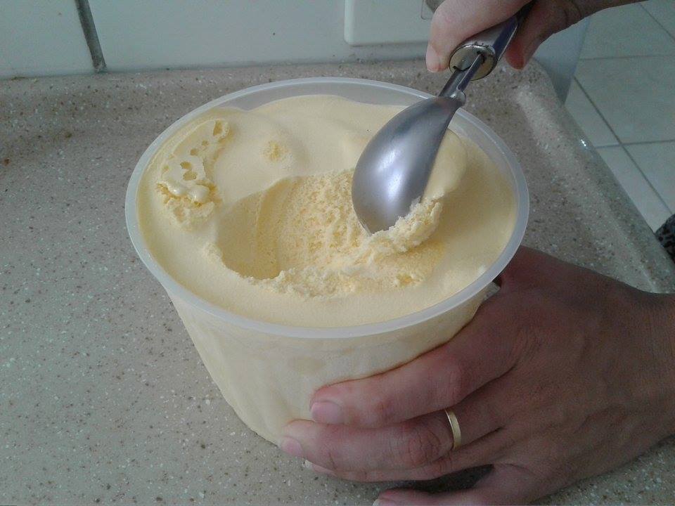 Receita de sorvete caseiro de maracujá